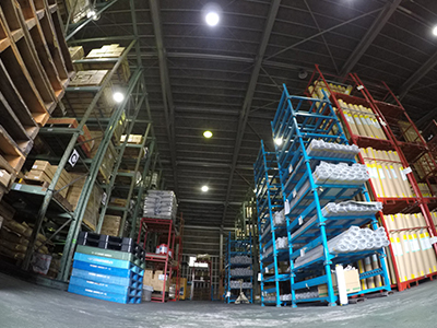 幅広いニーズに応えることのできる倉庫です。